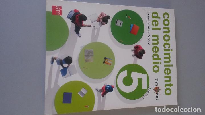 Libros: Conocimiento del Medio. 5 Primaria. Timonel. Comunidad de Madrid - Foto 1