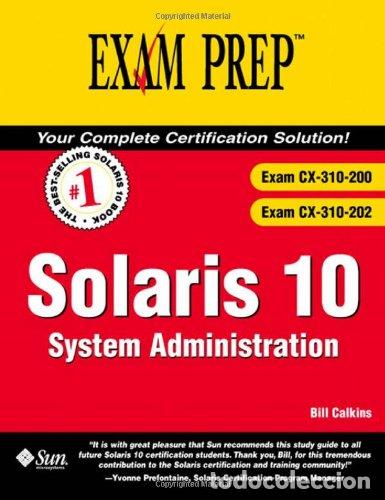 Libros: Solaris 10 System Administration Exam Prep: CX-310-200 / CX-310-202 - Foto 1