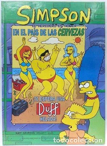 Libros: SIMPSON. El Heredero Es Homer. En el pais de las cervezas. - Foto 1