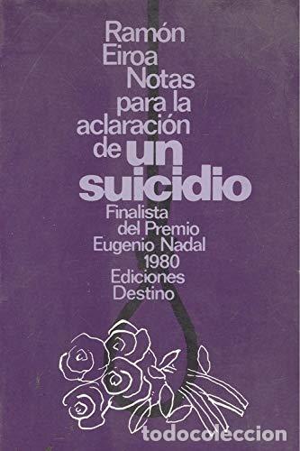 Libros: Notas Para La Aclaraci&oacute;n De Un Suicidio - Foto 1