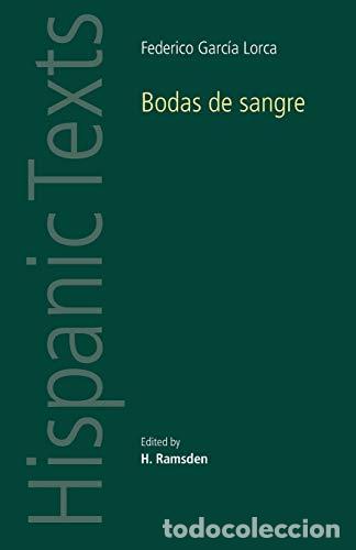 Libros: Bodas De Sangre (Hispanic Texts) FIRST EDITION - Foto 1
