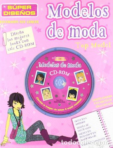 Libros: TOP MODEL. Super Dise&ntilde;os: Modelos De Moda. INCLUYE CD ROM - Foto 1