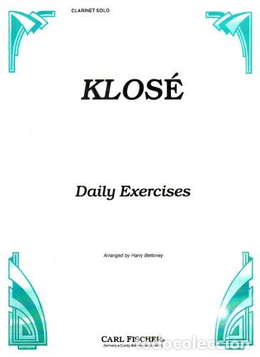 Libros: CU35 - Klose - Daily Exercises for Clarinet - Foto 1