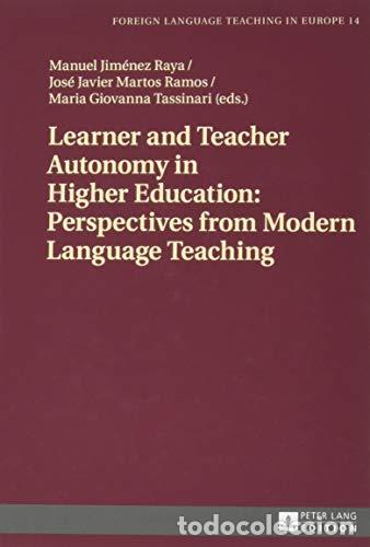 Libros: Learner And Teacher Autonomy In Higher Education: Perspectives From Modern Language Teaching (Foreig - Foto 1