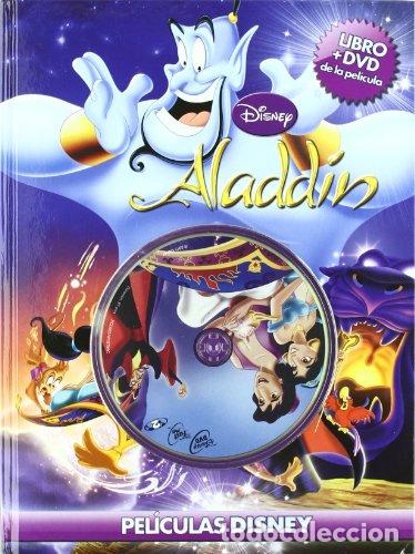 Libros: Pel&iacute;culas Disney: Aladdin (Libro + Dvd De La Pel&iacute;cula) - Foto 1