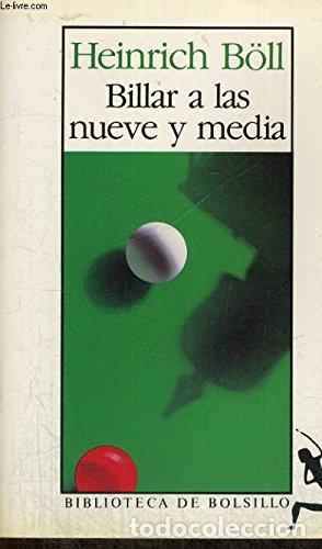 Libros: Billar A Las Nueve Y Media - Foto 1