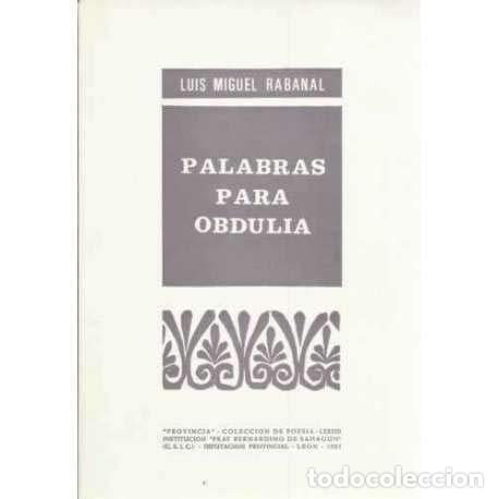 Libros: Palabras Para Obdulia (Primera edici&oacute;n) - Foto 1
