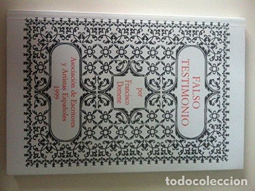 Libros: Falso Testimonio (Primera edici&oacute;n) - Foto 1