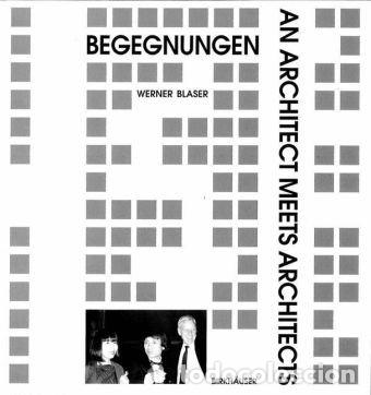 Libros: Begegnungen: an architect meets architects - Foto 1