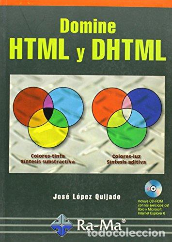 Libros: Domine HTML y DHTML (Incluye CD-ROM) - Foto 1