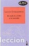 Libros: De todo lo visible y lo invisible - Foto 1
