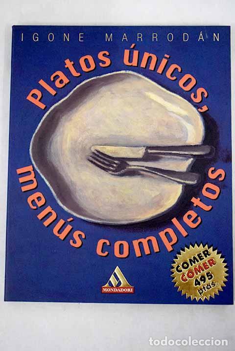 Libros: Platos &uacute;nicos, men&uacute;s completos - Foto 1