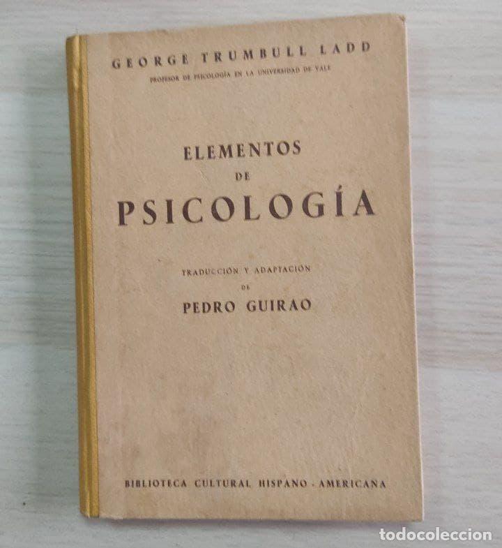 Libros: Elementos de psicolog&iacute;a. - TRUMBULL LADD, GEORGE - Foto 1