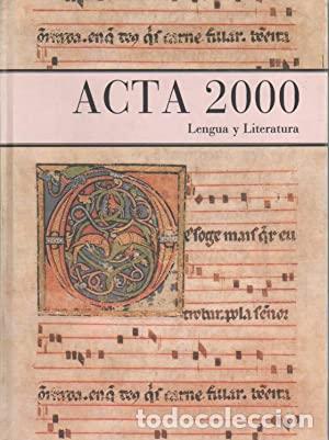 Libros: Acta 2000. Lengua y literatura - Foto 1