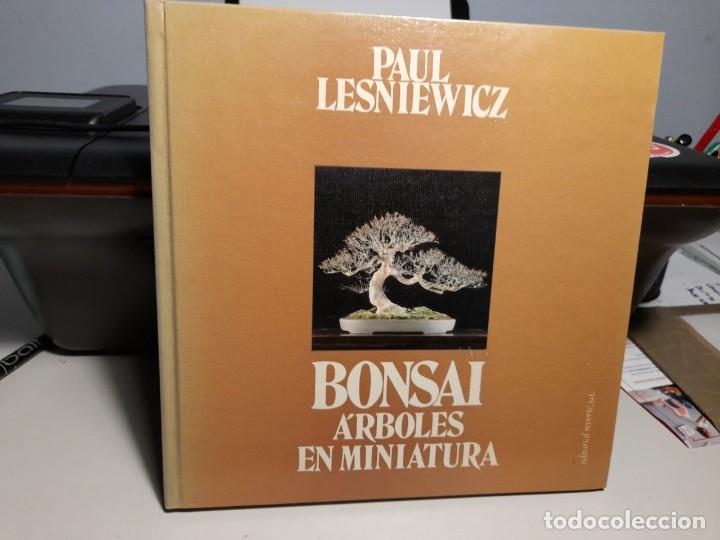 Libros: FANTASTICO LIBRO: BONSAI, ARBOLES EN MINIATURA - Foto 1