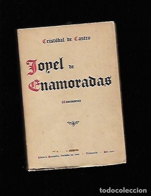 Libros: JOYEL DE ENAMORADAS (CANCIONERO) - CASTRO, CRISTOBAL DE - Foto 2