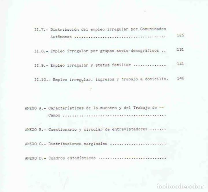 Libros: CONDICIONES DE VIDA Y TRABAJO EN ESPA&Atilde;�A - Editorial. - Foto 2