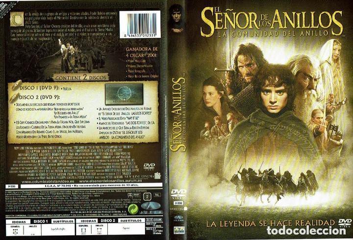 B&uuml;cher: DVD El se&ntilde;or de los anillos, La comunidad del anillo
