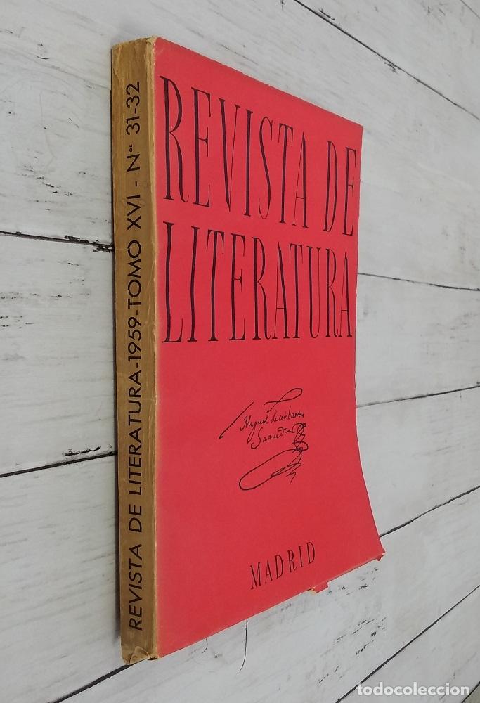 Libri di seconda mano: Revista de Literatura tomo XVI, n&ordm; 31 - 32 / julio - diciembre 1959 - vvaa