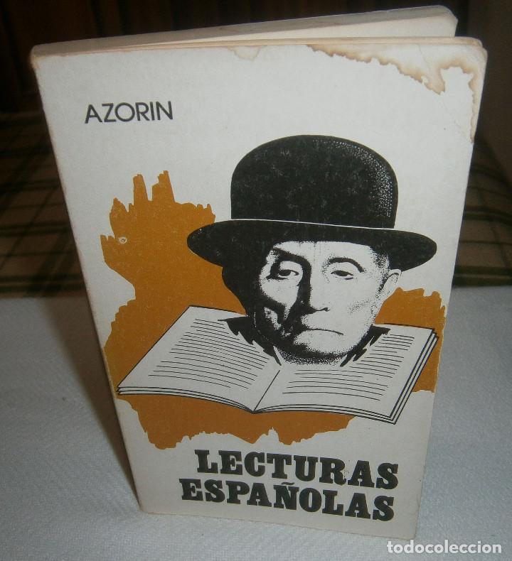 Libros: lecturas espa&ntilde;olas Azorin a&ntilde;o 1974 - Foto 1