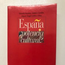 Libros: ESPAÑA ¿POTENCIA CULTURAL? 21X14CM 172 PÁGINAS REF J