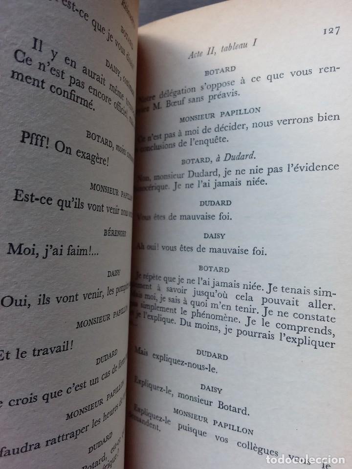Libros: IONESCO, Eug&egrave;ne - LE RHINOC&Eacute;ROS - Paris 1959 - Foto 5