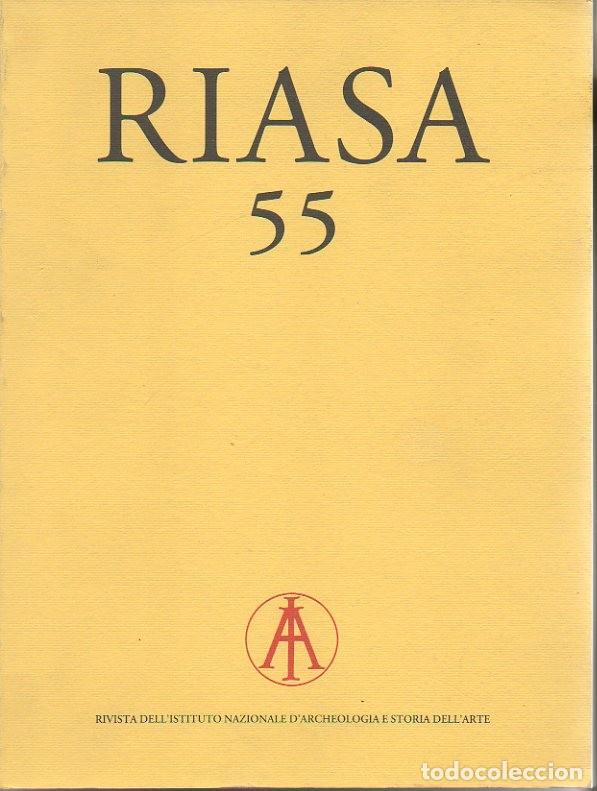 Libri di seconda mano: RIASA. N. 55. LA DECORAZIONE SCULTOREA DELLA VILLA ROMANA DI MONTE CALVO. - BRUSINI, Serena.
