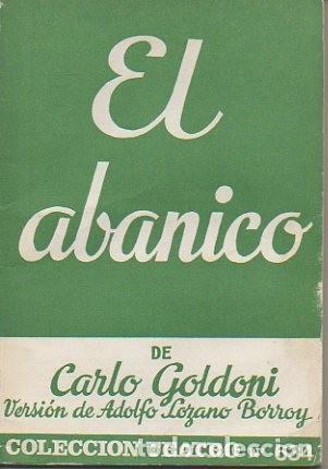 Libros: EL ABANICO. - GOLDINI, Carlo. - Foto 1