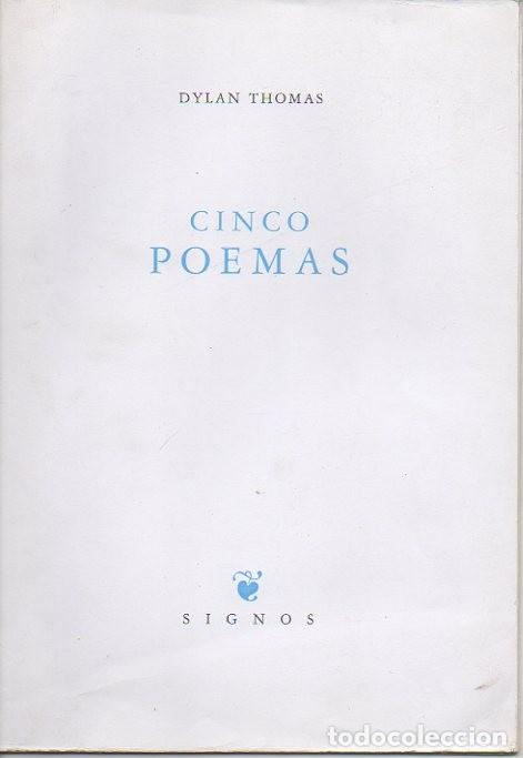 Libros: CINCO POEMAS. - THOMAS, Dylan. - Foto 1