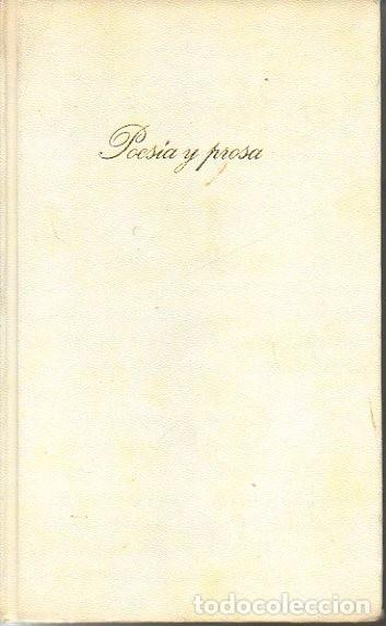 Libros: POESIA Y PROSA. - QUEVEDO, Francisco de. - Foto 1