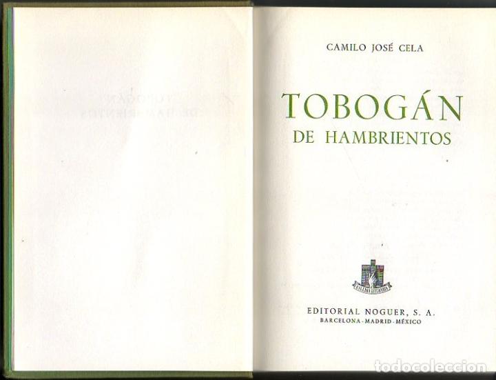 Libros: TOBOGAN DE HAMBRIENTOS. - CELA, Camilo Jos&eacute;. - Foto 1