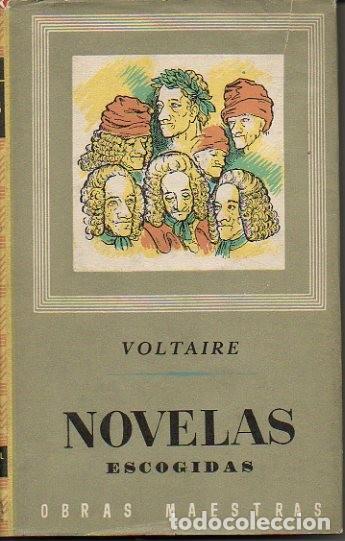 Libros: NOVELAS ESCOGIDAS. - VOLTAIRE. - Foto 1
