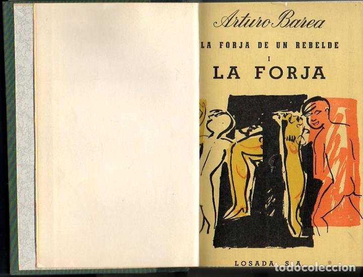 Libros: LA FORJA DE UN REBELDE. - BAREA, Arturo. - Foto 1