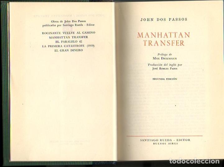 Libros: MANHATTAN TRANSFER. - DOS PASSOS, John. - Foto 1