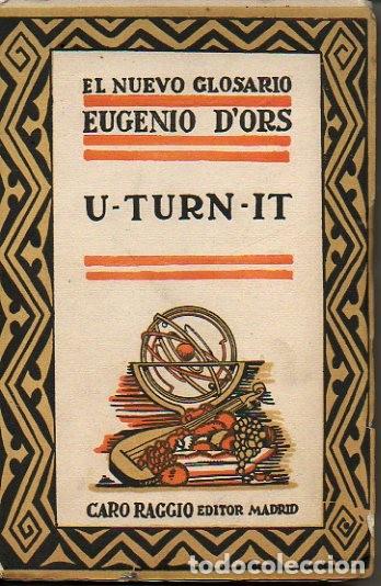 Libros: U - TURN - IT. - DORS, Eugenio. - Foto 1