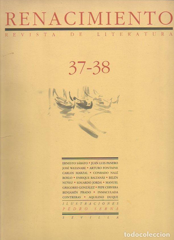 Libros: RENACIMIENTO. REVISTA DE LITERATURA. 37-38. A&Ntilde;O 2002. VOL. II. - REVISTA.