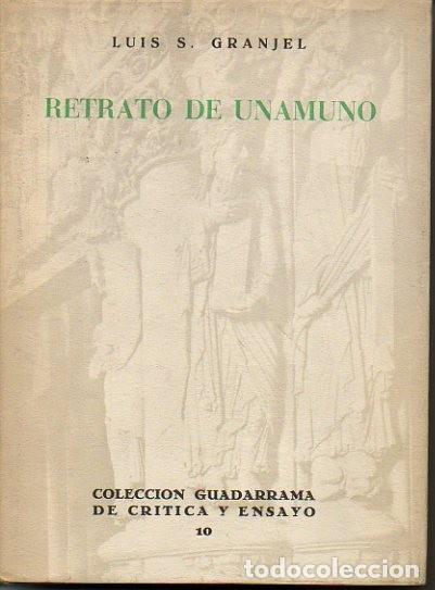 Libros: RETRATO DE UNAMUNO. - GRANJEL, Luis S. - Foto 1