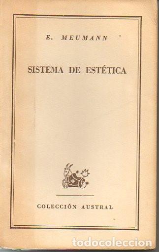 Libros: SISTEMA DE ESTETICA. - NEUMANN, E. - Foto 1