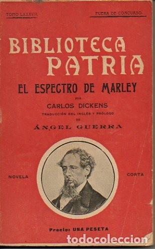 Libros: EL ESPECTRO DE MARLEY. - DICKENS, Carlos. - Foto 1