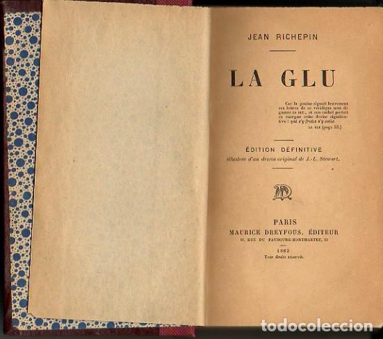 Libros: LA GLU. - RICHEPIN, Jean. - Foto 1