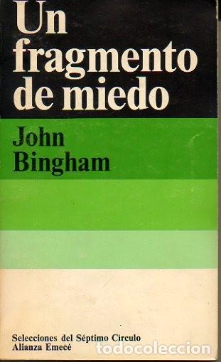Libros: UN FRAGMENTO DE MIEDO. - BINGHAM, John. - Foto 1