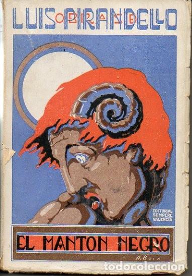 Libros: EL MANTON NEGRO. - PIRANDELLO, Luis. - Foto 1