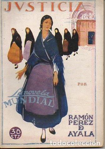 Libros: JUSTICIA. - PEREZ DE AYALA, Ram&oacute;n. - Foto 1