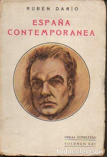 Libros: ESPA&Ntilde;A CONTEMPORANEA. - DARIO, Rub&eacute;n. - Foto 1