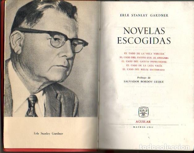 Libros: NOVELAS ESCOGIDAS. - GARDNER, Erle Stanley. - Foto 1