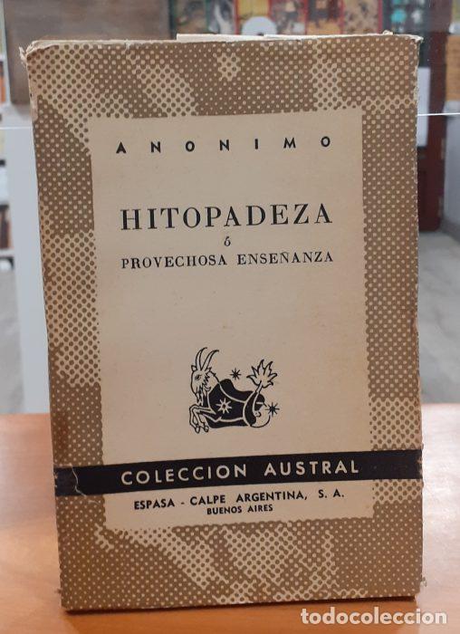 Libros: Hitopadeza o provechosa ense&ntilde;anza - AN&Oacute;NIMO - Foto 1