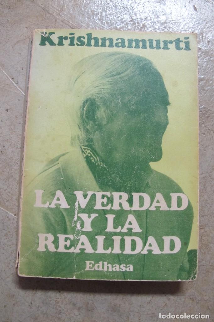 Libros: LA VERDAD Y LA REALIDAD . KRISHNAMURTI - Foto 1
