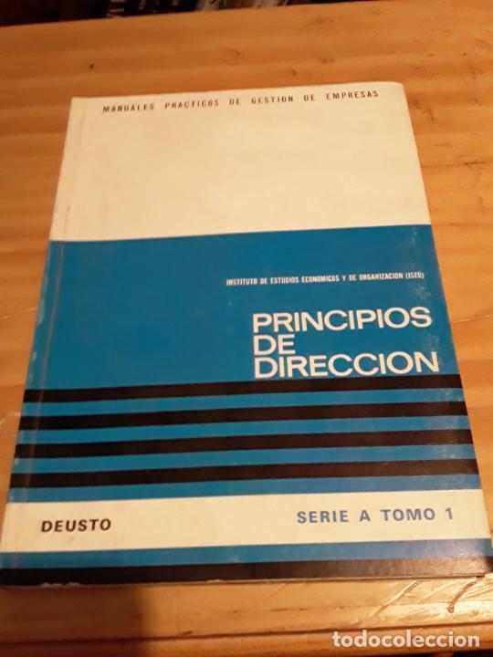 books: PRINCIPIOS DE DIRECCION.EDICIONES DEUSTO.1967.113 PAGINAS.