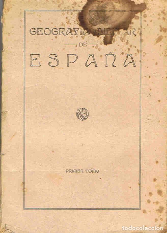 Libros: GEOGRAF&Atilde;�A MILITAR DE ESPA&Atilde;�A. 2 Tomos - An&Atilde;&sup3;nimo. - Foto 1