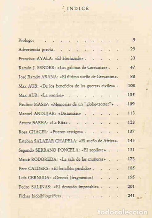 Libros: NARRACIONES DE LA ESPA&Atilde;�A DESTERRADA. Antolog&Atilde;&shy;a - Conte. Rafael - Foto 2